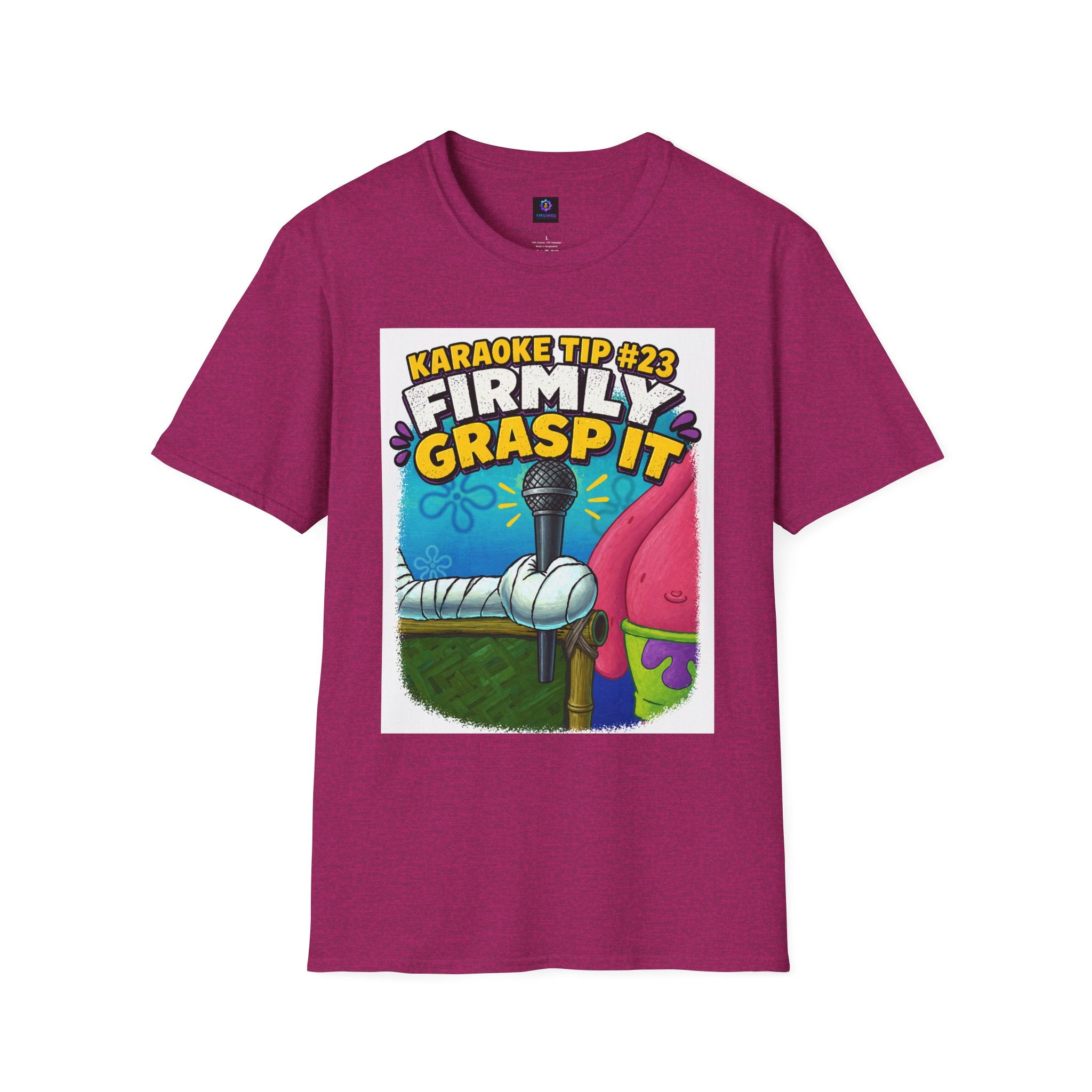 Karaoke Tip #23 Firmly Grasp It T-Shirt | Funny Karaoke Shirt | Karaoverse