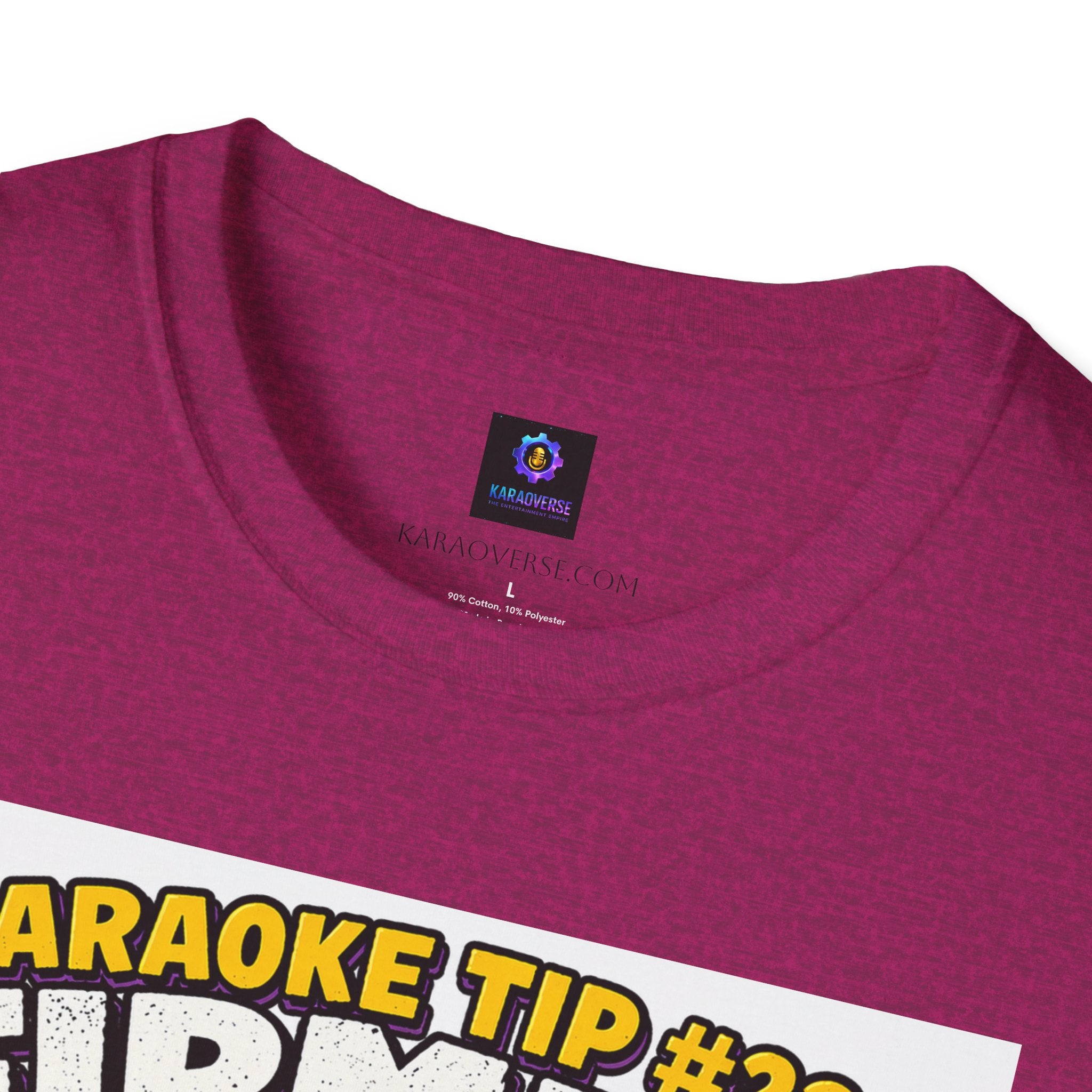 Karaoke Tip #23 Firmly Grasp It T-Shirt | Funny Karaoke Shirt | Karaoverse