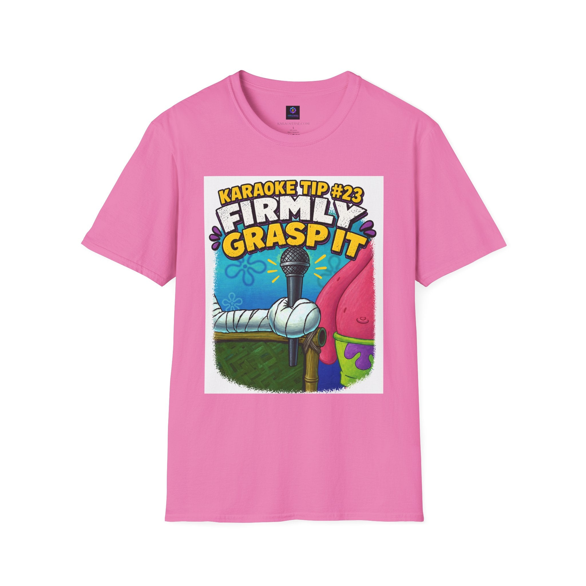 Karaoke Tip #23 Firmly Grasp It T-Shirt | Funny Karaoke Shirt | Karaoverse