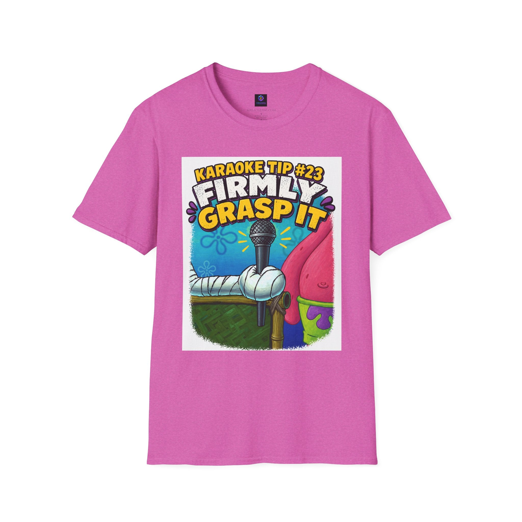 Karaoke Tip #23 Firmly Grasp It T-Shirt | Funny Karaoke Shirt | Karaoverse