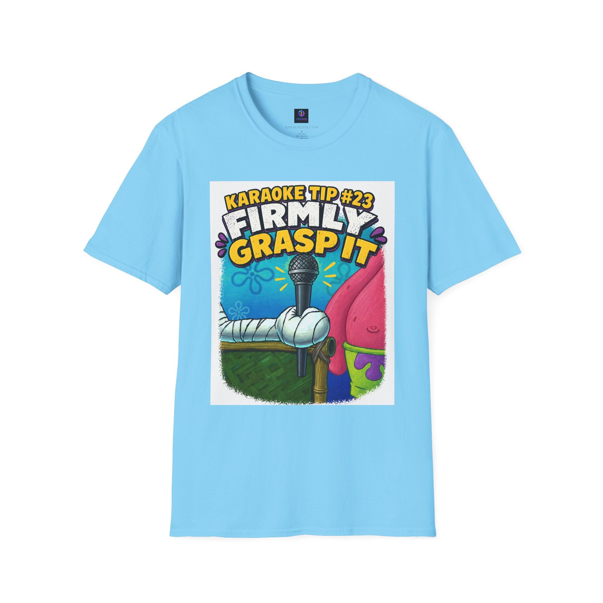 Karaoke Tip #23 Firmly Grasp It T-Shirt | Funny Karaoke Shirt | Karaoverse